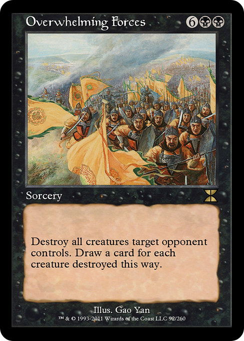 Overwhelming Forces (Masters Edition IV #92)