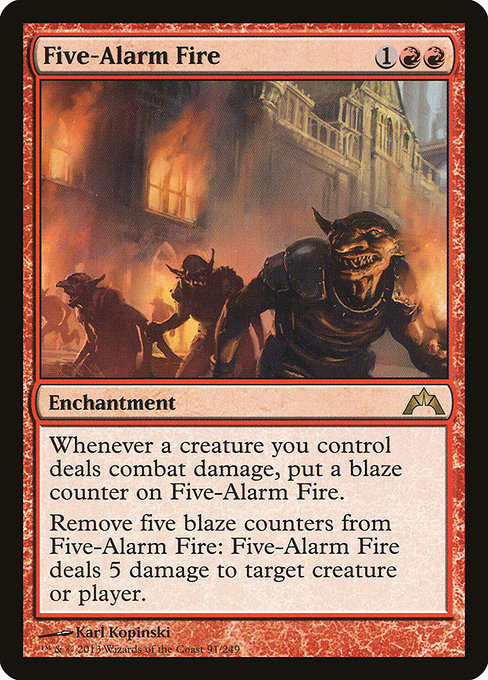 Five-Alarm Fire card image