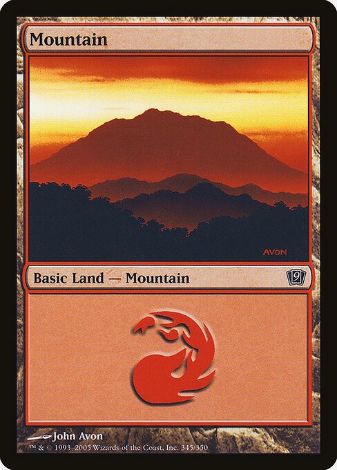 Mountain (Ninth Edition #345★)