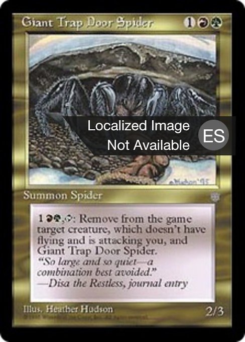 Giant Trap Door Spider (Ice Age #293)