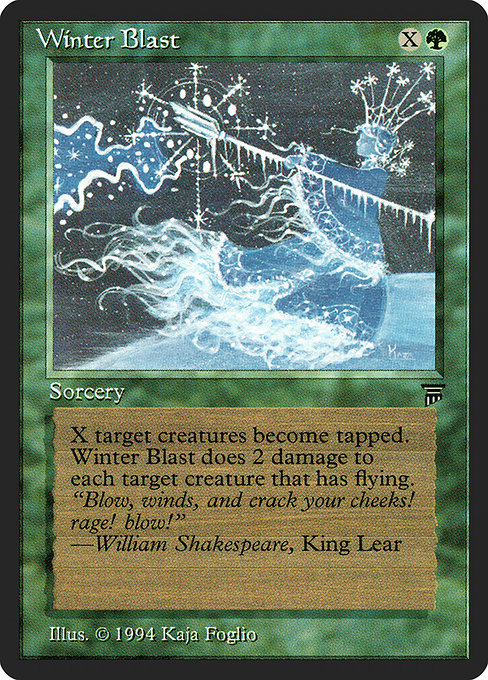 Winter Blast (Legends #213)