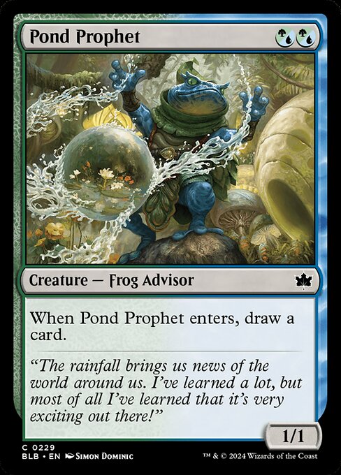 Pond Prophet (Bloomburrow #229)