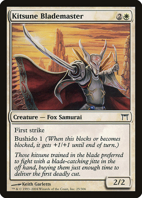 Kitsune Blademaster card image