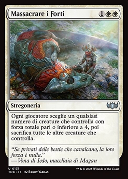 Massacrare i Forti