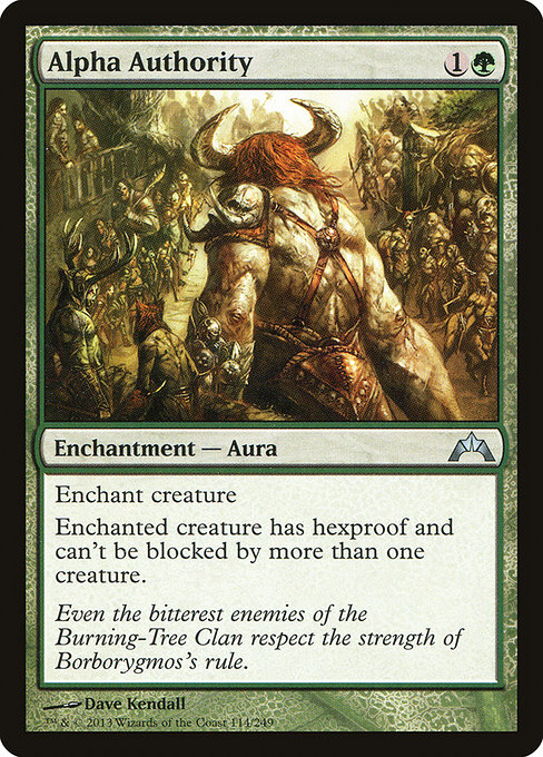 Alpha Authority card image