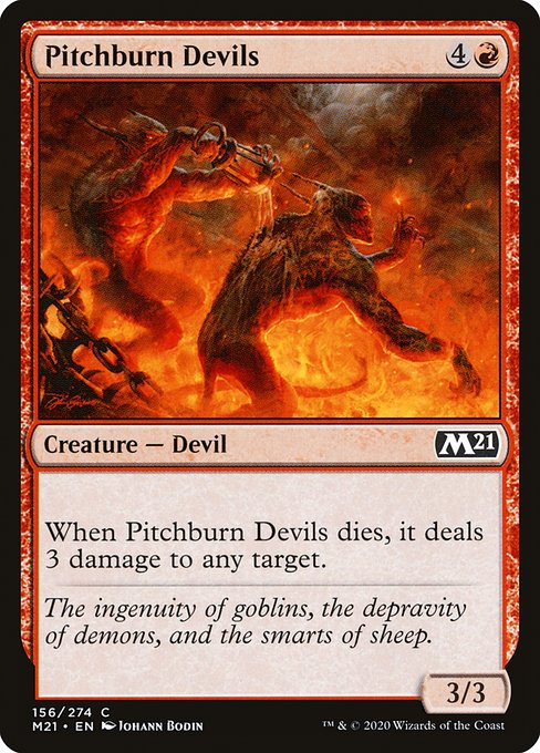 Pitchburn Devils (Core Set 2021 #156)