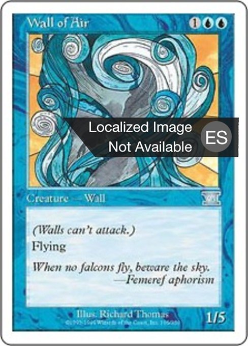 Wall of Air (Classic Sixth Edition #105)