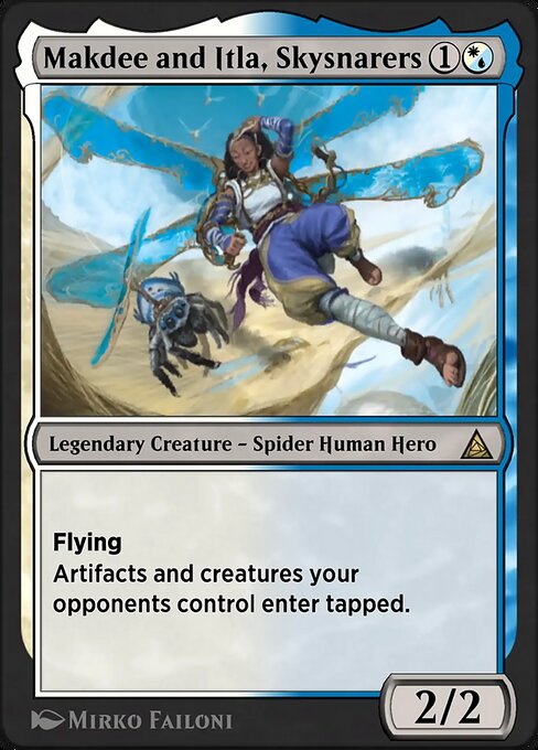 Spider-Woman, Stunning Savior magic the gathering card art