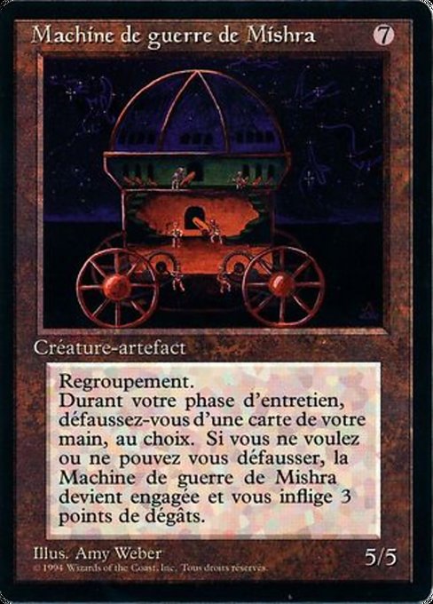 Mishra's War Machine (Foreign Black Border #266)