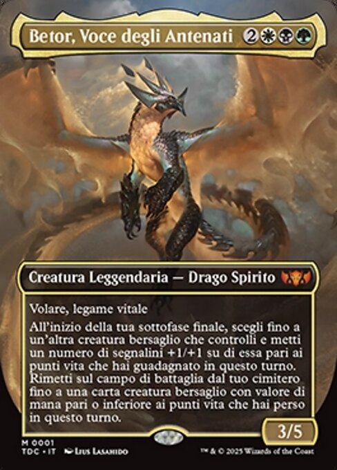 Betor, Voce degli Antenati