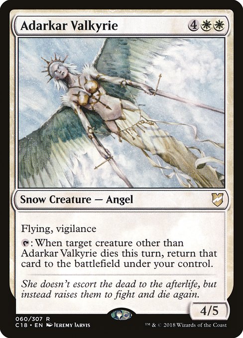 Adarkar Valkyrie (Commander 2018 #60)