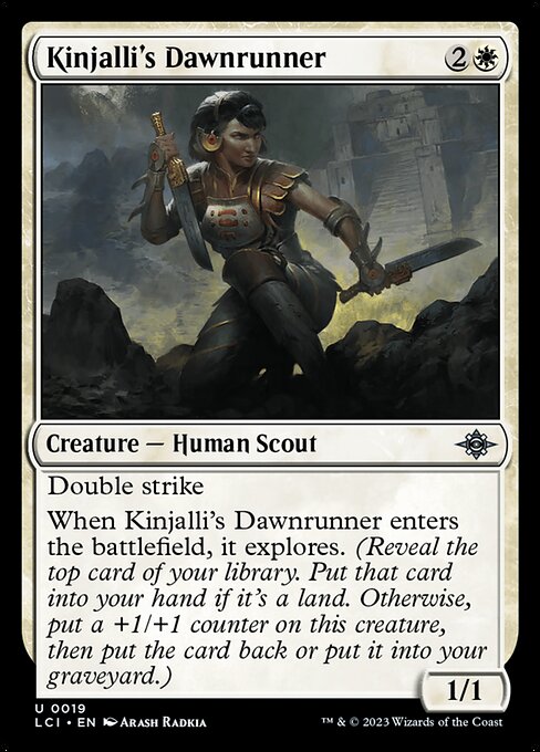 Kinjalli's Dawnrunner card image
