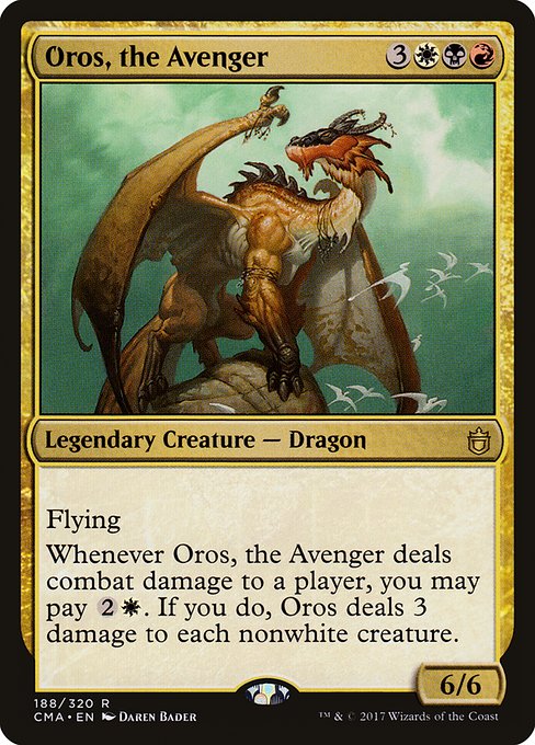 Oros, the Avenger (Commander Anthology #188)