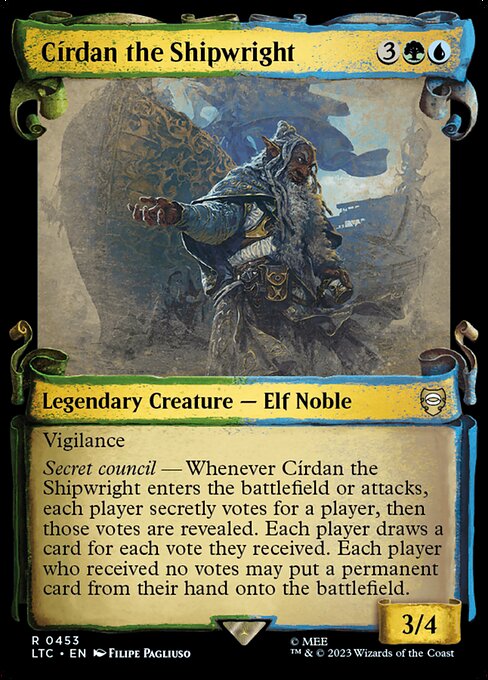 Círdan the Shipwright - For at the cry of Níniel Glaurung stirred