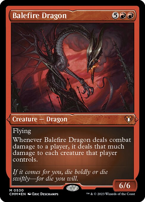 Balefire Dragon (Commander Masters #530)