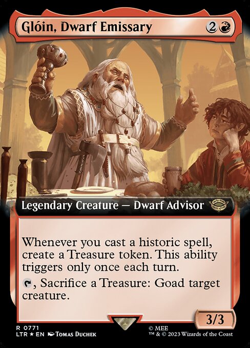 Glóin, Dwarf Emissary (ltr) 771