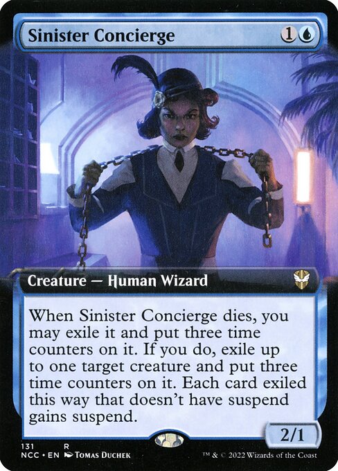 Sinister Concierge card image