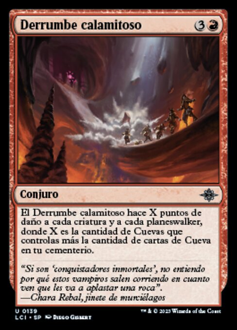Calamitous Cave-In (The Lost Caverns of Ixalan #139)
