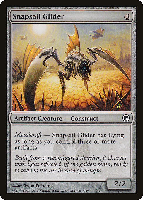 Snapsail Glider (Scars of Mirrodin #203)