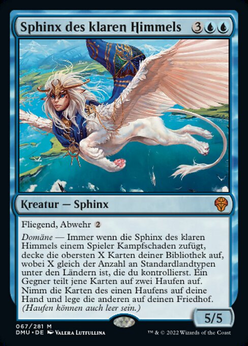 Sphinx of Clear Skies (Dominaria United #67)