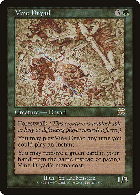 Vine Dryad (Mercadian Masques #284)