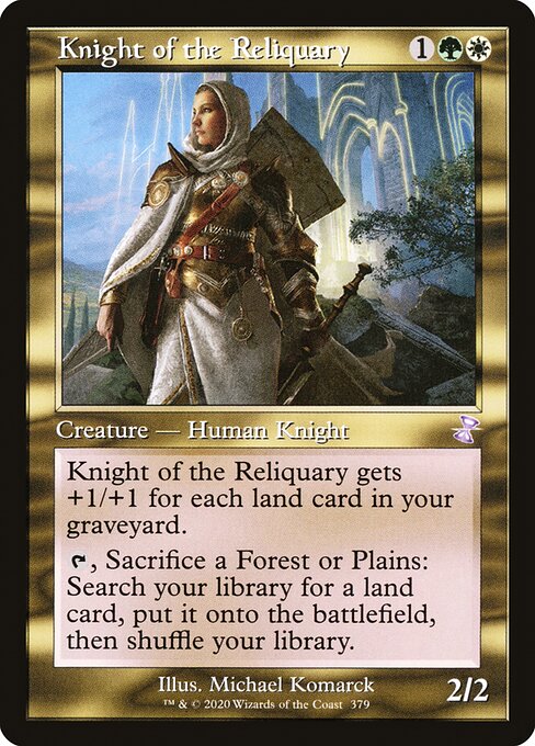 Knight of the Reliquary (Time Spiral Remastered #379)