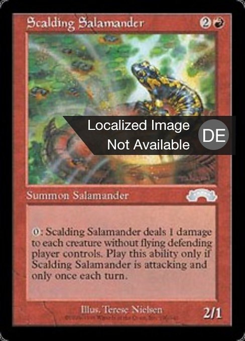 Scalding Salamander (Exodus #100)