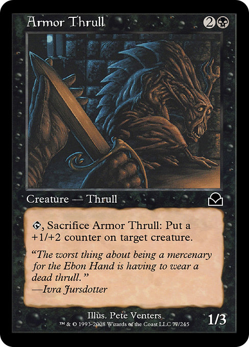 Armor Thrull (Masters Edition II #77)