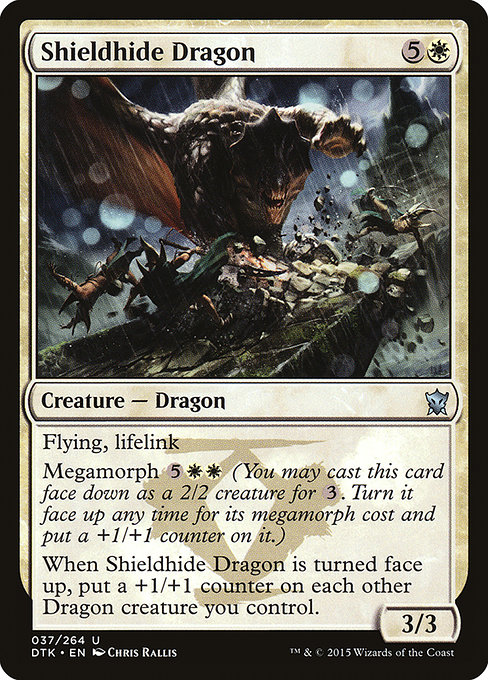 Shieldhide Dragon (Dragons of Tarkir #37)