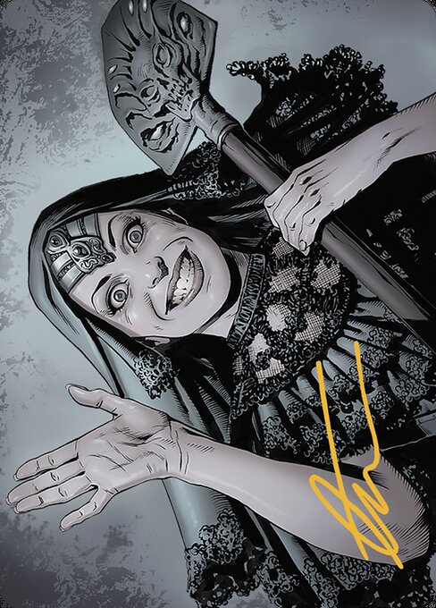 Gisa, the Hellraiser // Gisa, the Hellraiser (Outlaws of Thunder Junction Art Series #51)