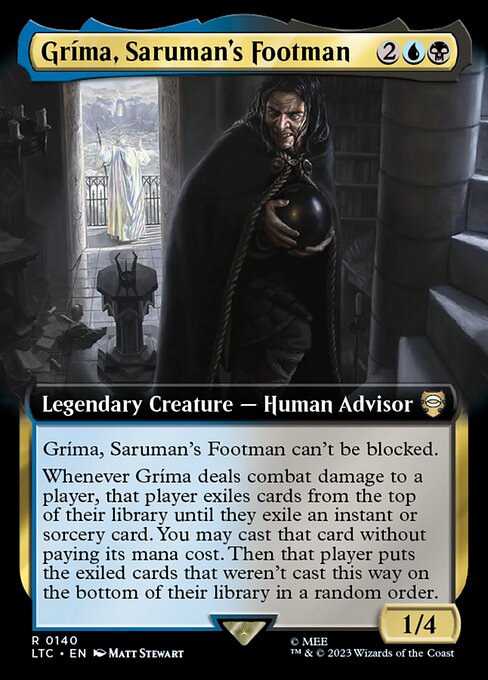 Gríma, valet de pied de Saruman|Gríma, Saruman's Footman