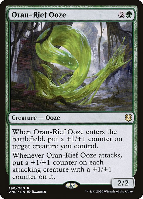 Oran-Rief Ooze (Zendikar Rising #198)