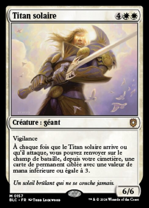 Sun Titan (Bloomburrow Commander #157)