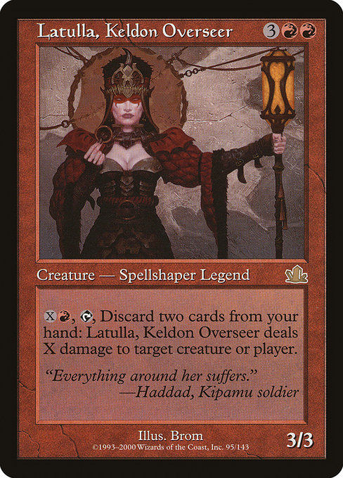 Latulla, Keldon Overseer card image