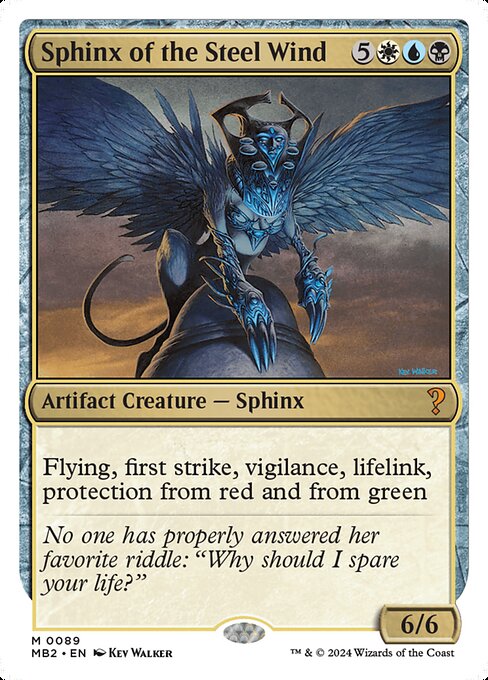 Sphinge du Vent d'acier|Sphinx of the Steel Wind