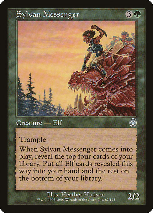 Sylvan Messenger card image
