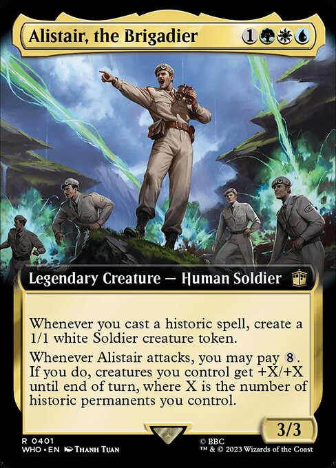 Alistair, the Brigadier (Extended Art)