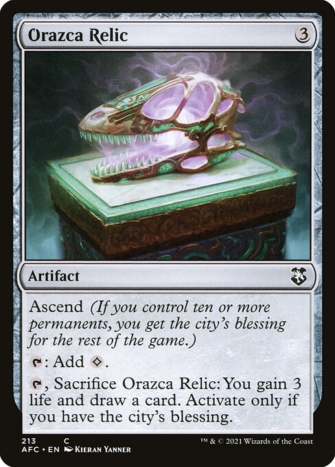 Orazca Relic (Forgotten Realms Commander #213)