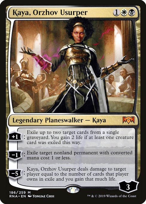 Kaya, Orzhov Usurper (rna) 186 Kaya, Orzhov Usurper (rna) 186