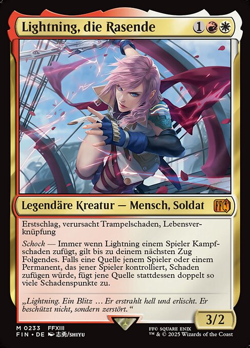 Lightning, Army of One