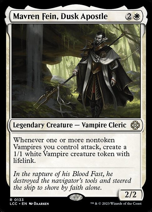 Mavren Fein, Dusk Apostle (The Lost Caverns of Ixalan Commander #133)