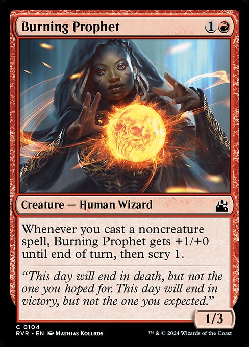 Burning Prophet (Ravnica Remastered #104)