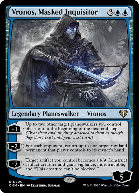 Vronos, Masked Inquisitor (cmm) 729 Vronos, Masked Inquisitor (cmm) 729