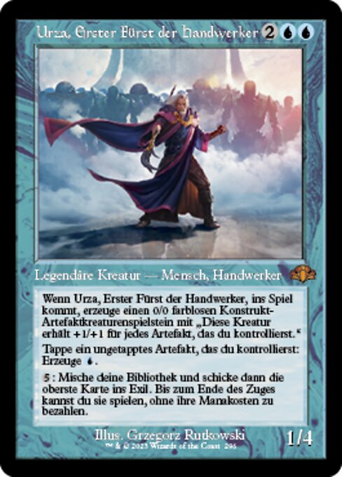 Urza, Lord High Artificer (Dominaria Remastered #296)