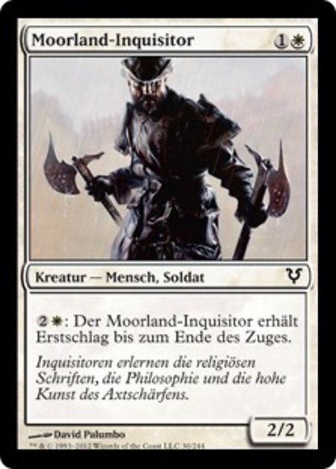 Moorland Inquisitor (Avacyn Restored #30)