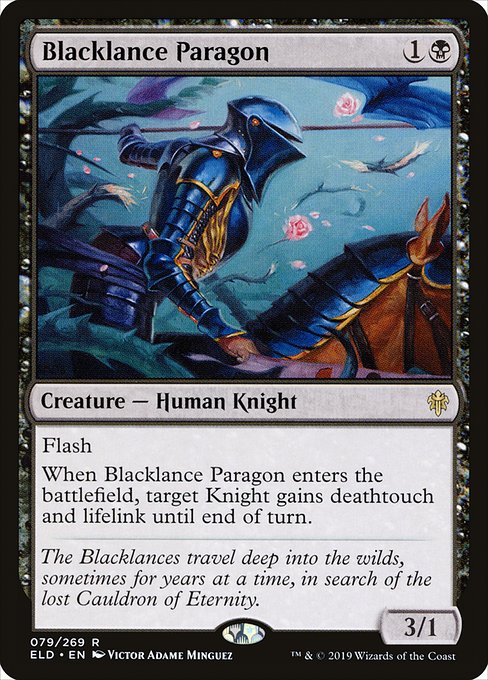 Blacklance Paragon (Throne of Eldraine #79)