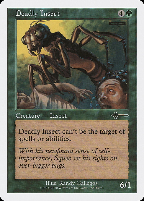Insecte mortel|Deadly Insect