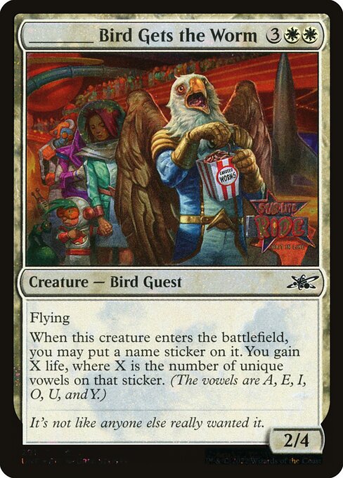 _____ Bird Gets the Worm card image