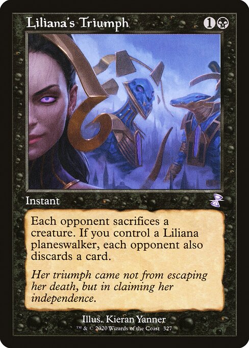 Liliana's Triumph (Time Spiral Remastered #327)