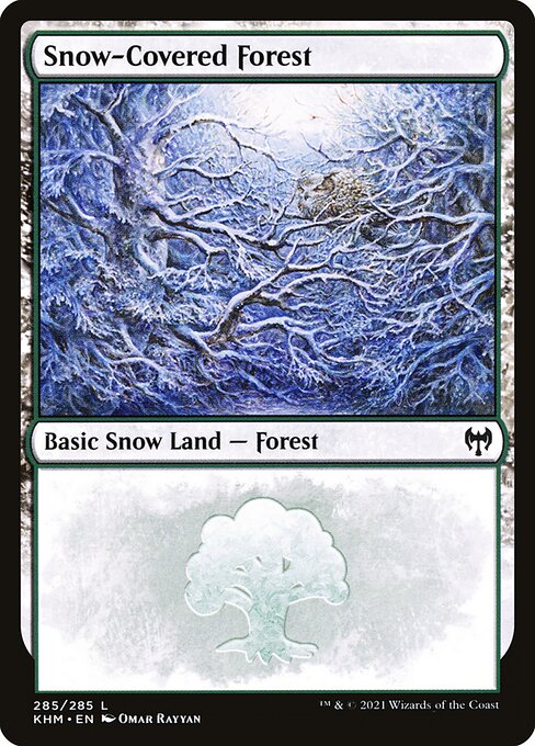 Snow-Covered Forest (Kaldheim #285)
